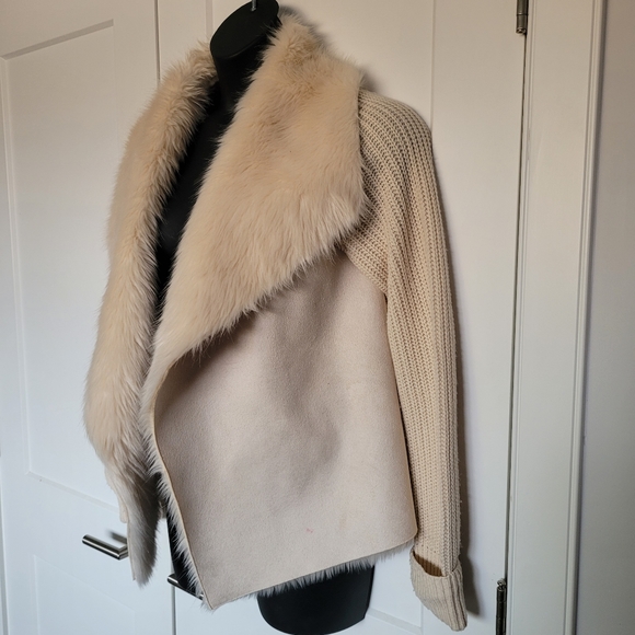 Fauz fur knit jacket - Picture 4 of 6